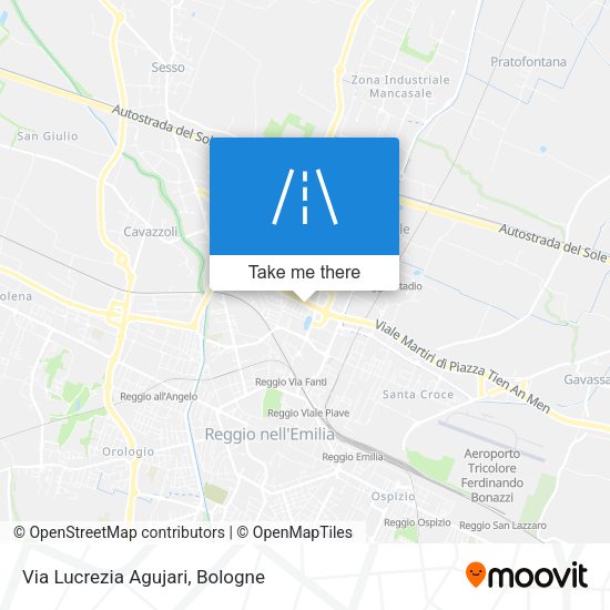 Via Lucrezia Agujari map