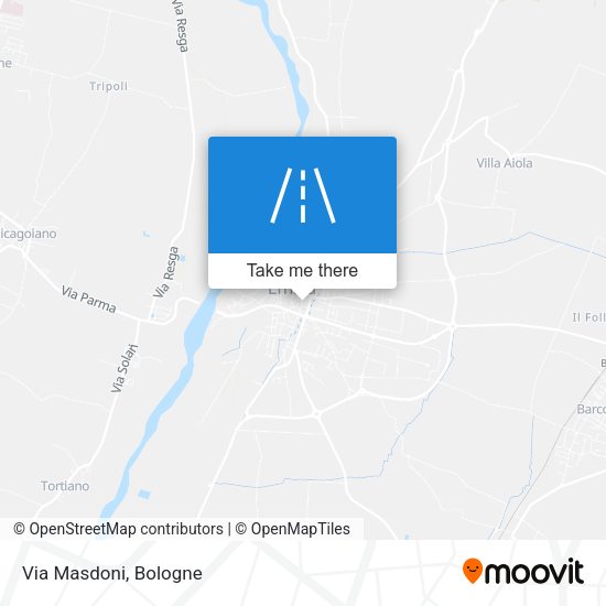Via Masdoni map