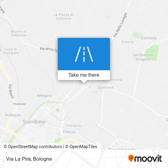 Via La Pira map