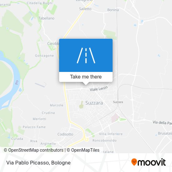 Via Pablo Picasso map