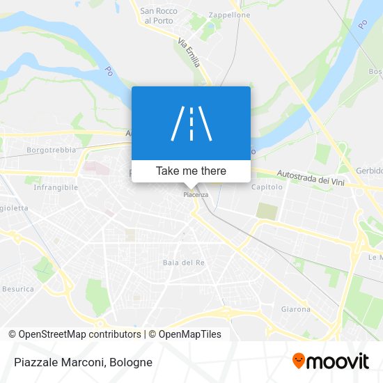 Piazzale Marconi map