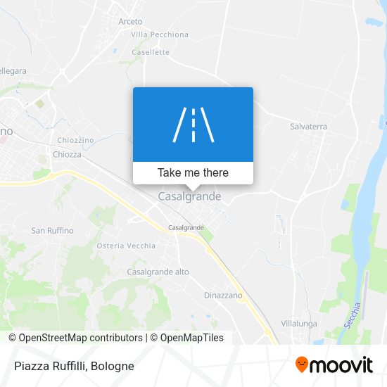 Piazza Ruffilli map