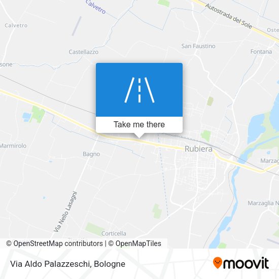 Via Aldo Palazzeschi map