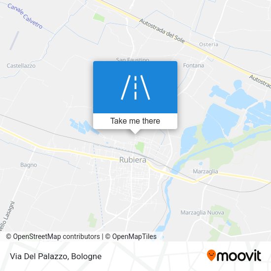 Via Del Palazzo map