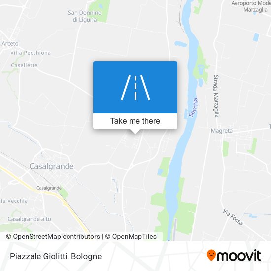Piazzale Giolitti map