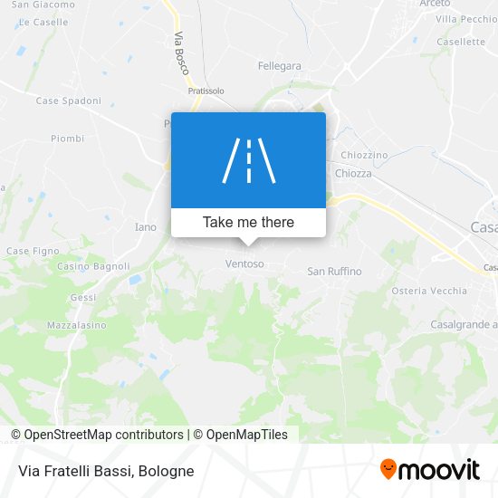Via Fratelli Bassi map
