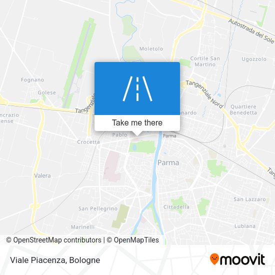 Viale Piacenza map