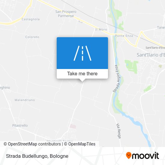 Strada Budellungo map