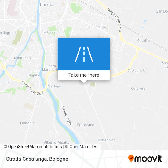 Strada Casalunga map