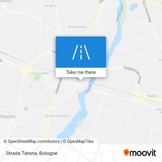 Strada Tarona map
