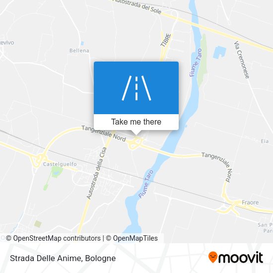 Strada Delle Anime map