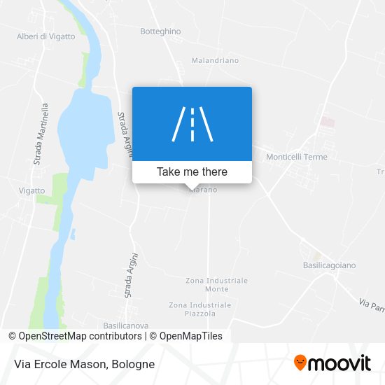 Via Ercole Mason map