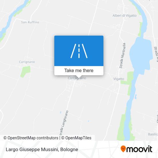 Largo Giuseppe Mussini map