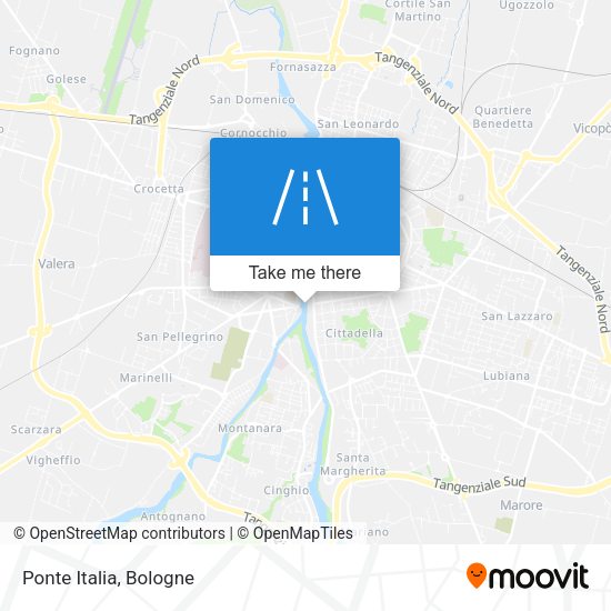 Ponte Italia map