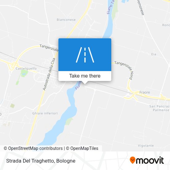 Strada Del Traghetto map