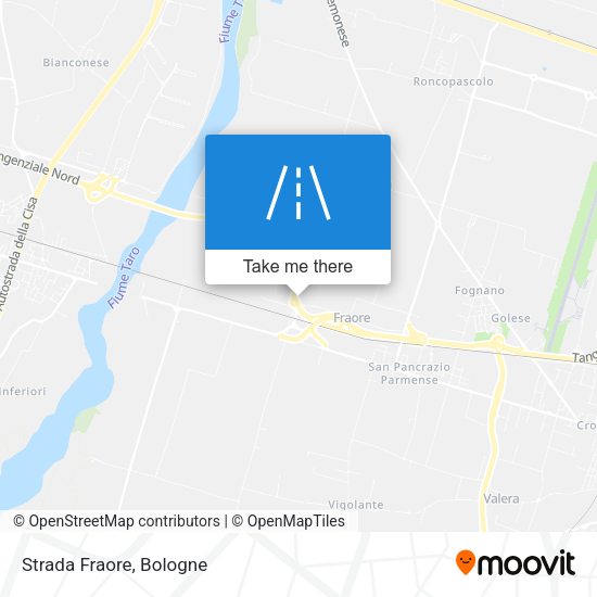 Strada Fraore map
