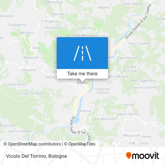 Vicolo Del Torrino map