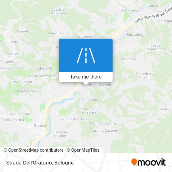 Strada Dell'Oratorio map