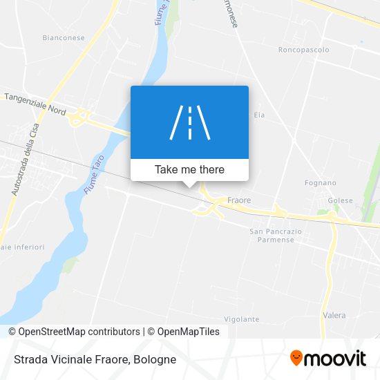 Strada Vicinale Fraore map