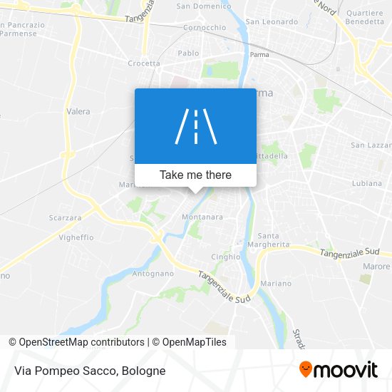 Via Pompeo Sacco map