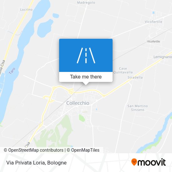 Via Privata Loria map