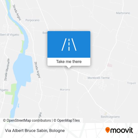 Via Albert Bruce Sabin map