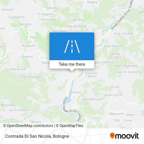 Contrada Di San Nicola map