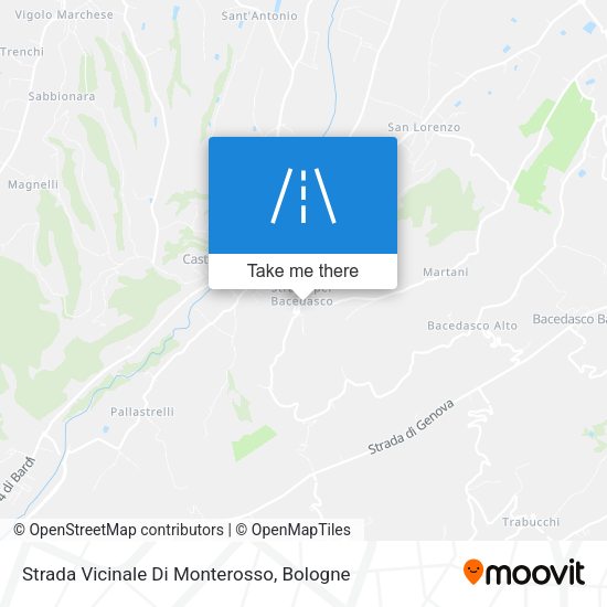 Strada Vicinale Di Monterosso map