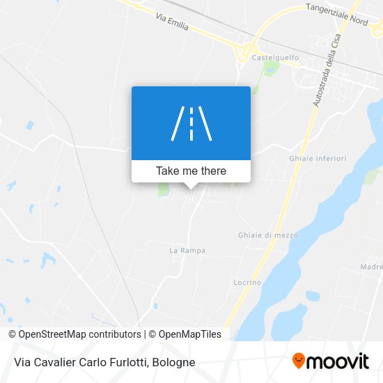 Via Cavalier Carlo Furlotti map
