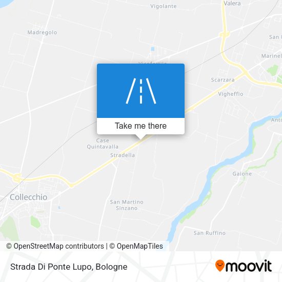 Strada Di Ponte Lupo map