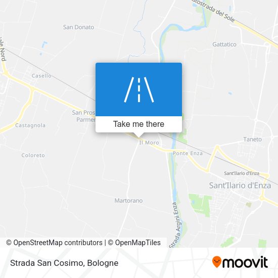 Strada San Cosimo map