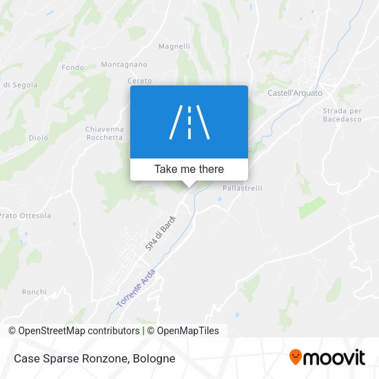 Case Sparse Ronzone map