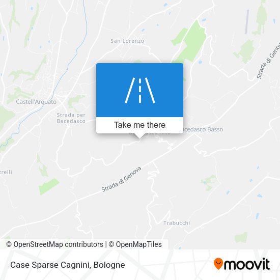 Case Sparse Cagnini map