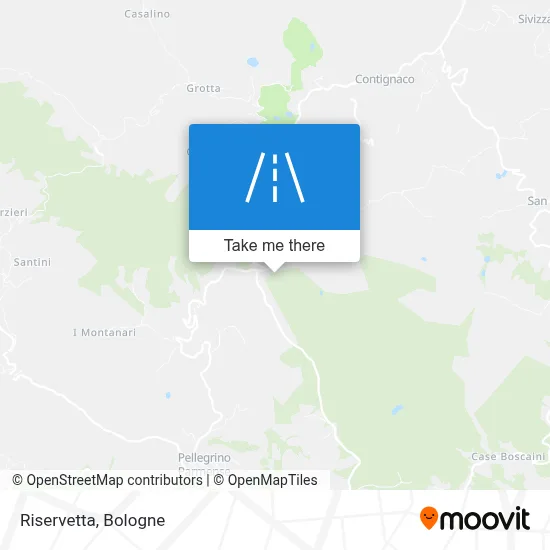 Riservetta map