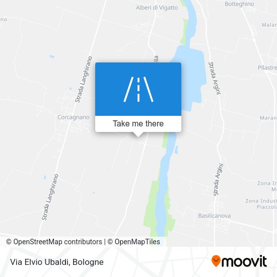 Via Elvio Ubaldi map