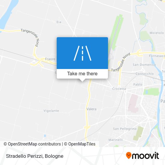 Stradello Perizzi map