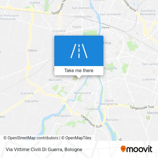 Via Vittime Civili Di Guerra map