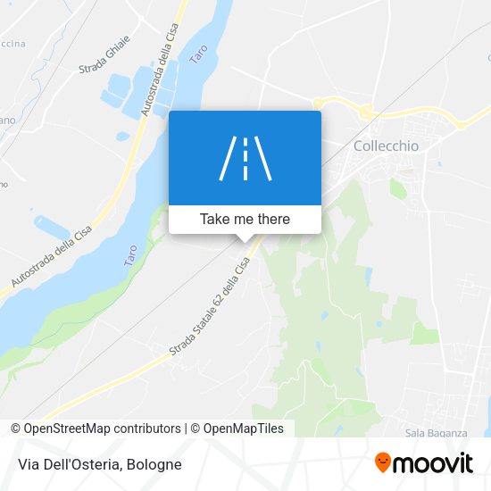 Via Dell'Osteria map