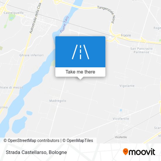 Strada Castellarso map