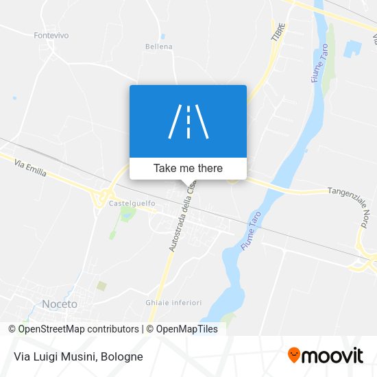 Via Luigi Musini map