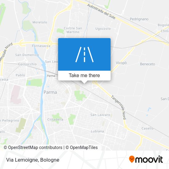 Via Lemoigne map