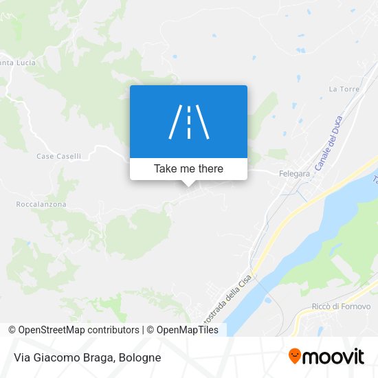 Via Giacomo Braga map
