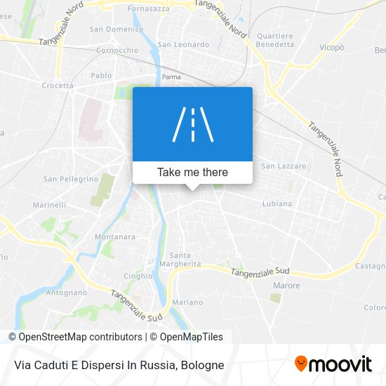 Via Caduti E Dispersi In Russia map