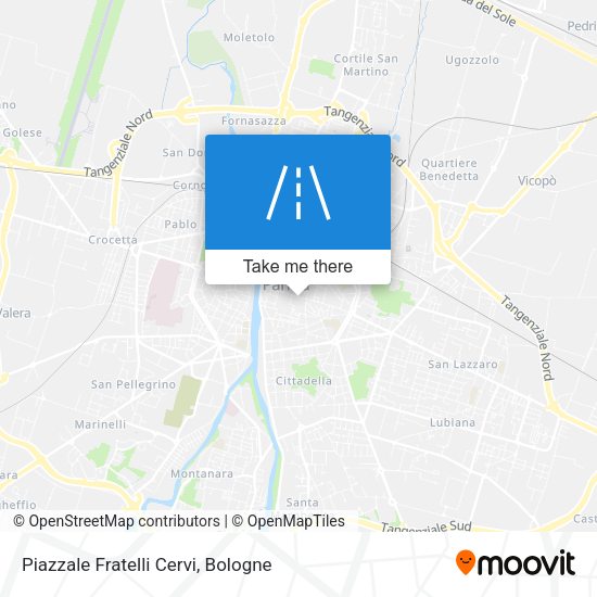 Piazzale Fratelli Cervi map