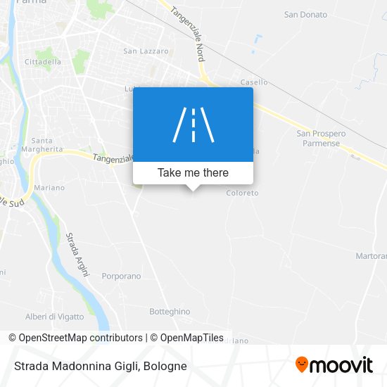 Strada Madonnina Gigli map