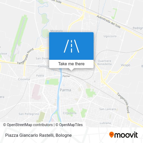 Piazza Giancarlo Rastelli map