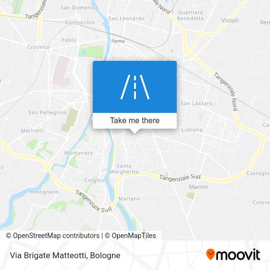 Via Brigate Matteotti map