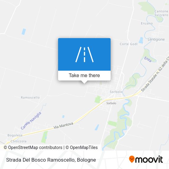 Strada Del Bosco Ramoscello map