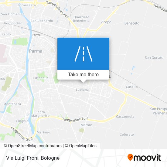 Via Luigi Froni map