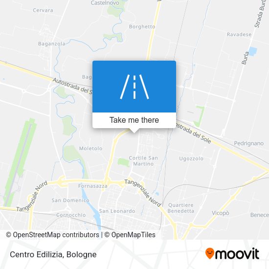 Centro Edilizia map